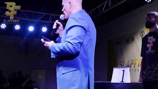 ‘Shamokin Thunder Clap’ vs ‘the Slim Reaper’ at SlapFIGHT Championship