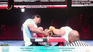 Men 75 kg Left World Armwrestling Championship 2023