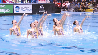 Spain Gold Medal Performance | Team Tech | World Aquatics Championship Fukuoka 2023