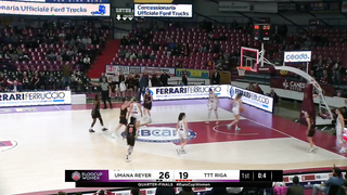 Umana Reyer Venice v TTT Riga | Quarter-Finals | Highlights | EuroCup Women 2023-24