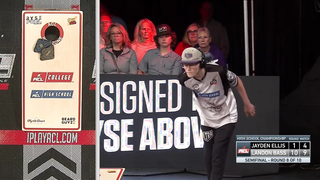 Cornhole. Landon Bass Gets An 11-Point Round