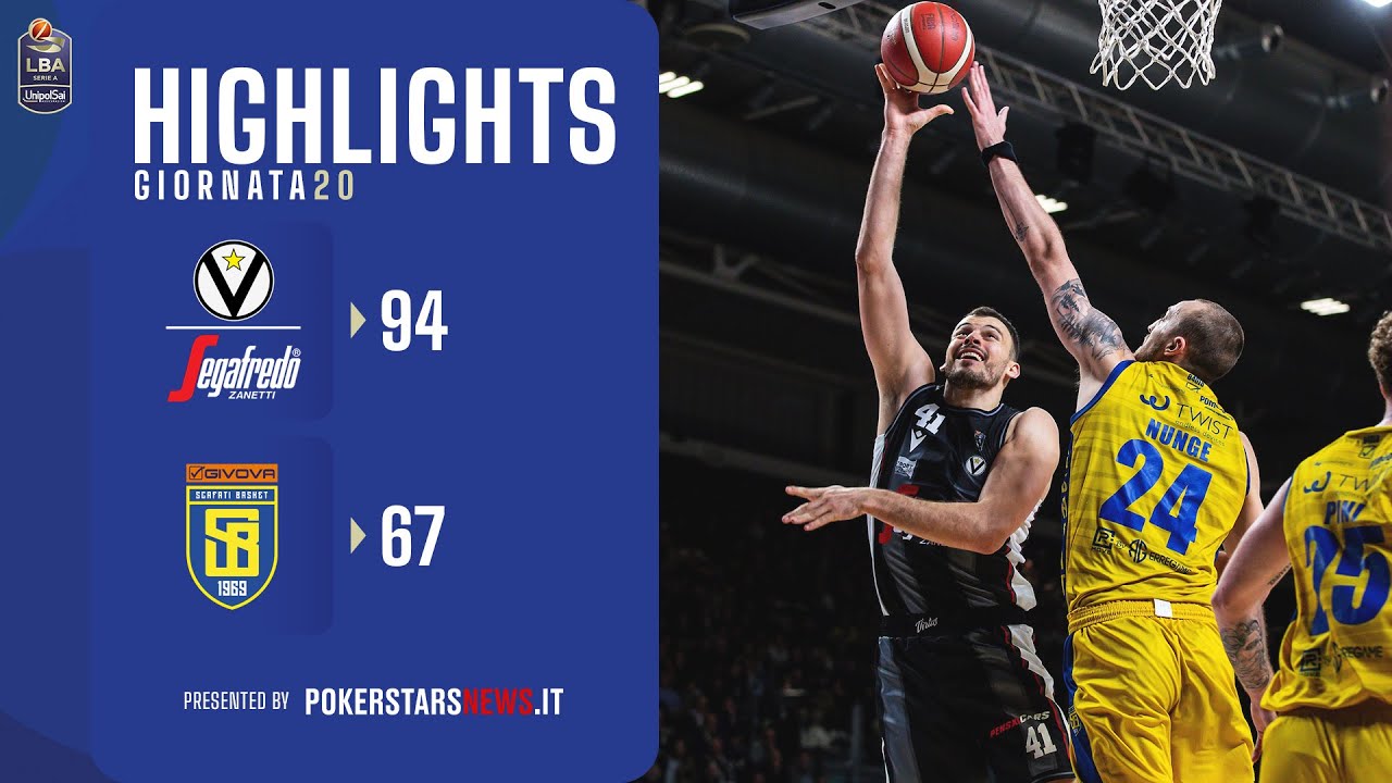 Virtus Segafredo Bologna - Givova Scafati Basket | Serie A UnipolSai 2023/24