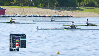 2023 World Rowing Championships - Women's Single Sculls - Semifinal A/B 2 - Olympic Qualification