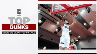 Top Dunks of Quarterfinals | NISSAY B.LEAGUE CHAMPIONSHIP 2022-23