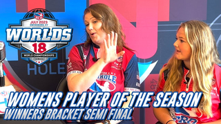 Kim Dice vs Chloe Arrington - Women Player of the Season - Winners Semi Final - ACO Worlds 18