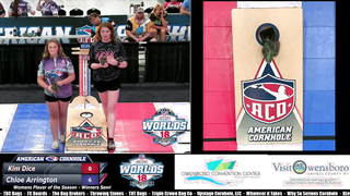Kim Dice vs Chloe Arrington - Women Player of the Season - Winners Semi Final - ACO Worlds 18