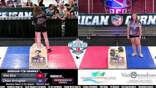 Kim Dice vs Chloe Arrington - Women Player of the Season - Winners Semi Final - ACO Worlds 18