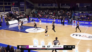 Lattes-Montpellier v Besiktas | Quarter-Finals | Highlights | EuroCup Women 2023-24