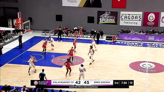 Galatasaray Cagdas Factoring v Spar Girona | Quarter-Finals | Highlights | EuroCup Women 2023-24