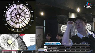 YONG SEOK KIM vs ILL WOO CHOI SEMI-FINAL, 2023 SOFT DARTS PROFESSIONAL TOUR KOREA 5차
