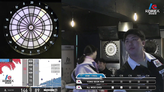 YONG SEOK KIM vs ILL WOO CHOI SEMI-FINAL, 2023 SOFT DARTS PROFESSIONAL TOUR KOREA 5차