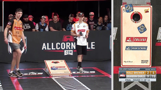 Brandon Earls Wins 2023 National College Cornhole Singles Championship