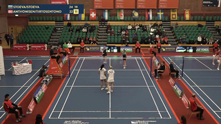 Match point - Stoeva / Stoeva vs P. Anthonisen / Tirtosentono - WD, Final - Welsh Int. 2023