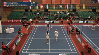 Match point - Stoeva / Stoeva vs P. Anthonisen / Tirtosentono - WD, Final - Welsh Int. 2023