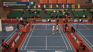 Match point - Stoeva / Stoeva vs P. Anthonisen / Tirtosentono - WD, Final - Welsh Int. 2023