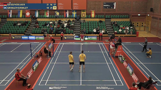 Match point - Geiss / Voelker vs Grimley / Grimley - MD, Final - Welsh Int. 2023