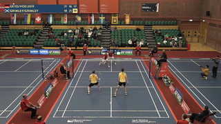 Match point - Geiss / Voelker vs Grimley / Grimley - MD, Final - Welsh Int. 2023