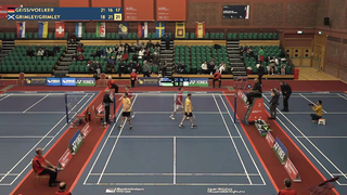 Match point - Geiss / Voelker vs Grimley / Grimley - MD, Final - Welsh Int. 2023