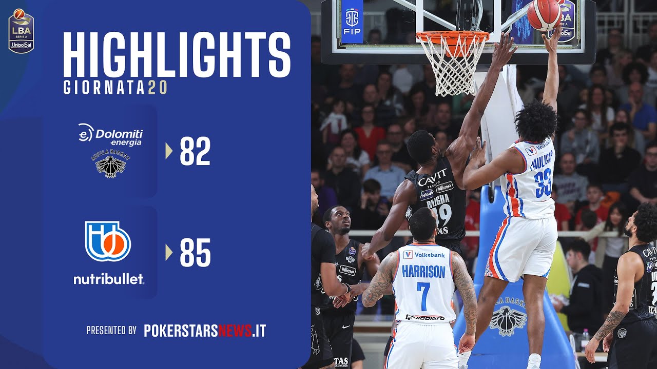 NutriBullet Treviso Basket vs. Dolomiti Energia Trentino | Serie A UnipolSai 2023/24