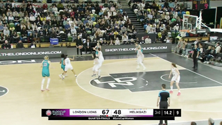 London Lions v Melikgazi Kayseri | Quarter-Finals | Highlights | EuroCup Women 2023-24