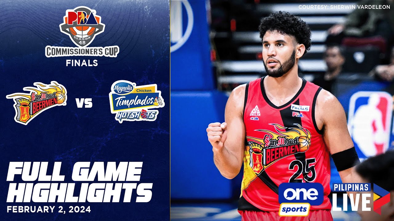 San Miguel vs. Magnolia Finals G1 highlights | PBA Season 48 Commissioner’s Cup - Feb. 2, 2024