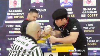 2023 IFA WORLD ARMWRESTLING CHAMPIONSHIPS 95 KG RIGHT HAND SENIOR MEN