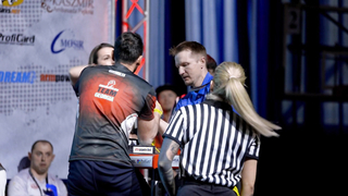 Right hand elimination - IFA EUROPEAN ARMWRESTLING CHAMPIONSHIP 2022