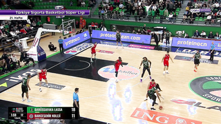 Darüşşafaka Lassa (68-75) Bahçeşehir Koleji - Türkiye Sigorta Basketbol Süper Ligi - 2023/24