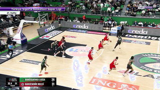 Darüşşafaka Lassa (68-75) Bahçeşehir Koleji - Türkiye Sigorta Basketbol Süper Ligi - 2023/24