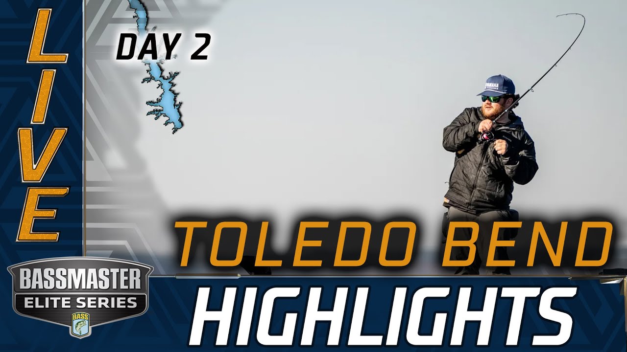 Highlights: Day 2 Bassmaster action at Toledo Bend