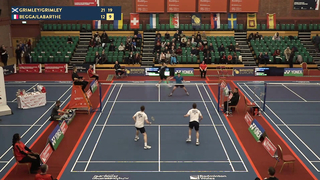 Match point - Grimley / Grimley vs Begga / Labarthe - MD, SF - Welsh Int. 2023