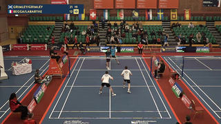 Match point - Grimley / Grimley vs Begga / Labarthe - MD, SF - Welsh Int. 2023