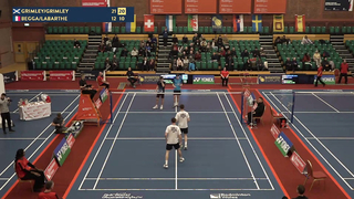 Match point - Grimley / Grimley vs Begga / Labarthe - MD, SF - Welsh Int. 2023