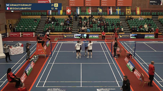 Match point - Grimley / Grimley vs Begga / Labarthe - MD, SF - Welsh Int. 2023
