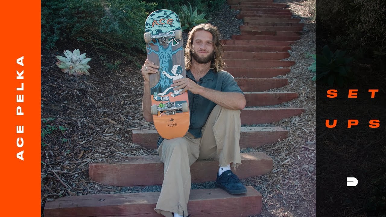 Setups: Ace Pelka Explains Pro Model Arbor Skateboard and Gear Breakdown