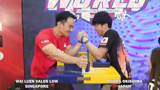 2023 IFA WORLD ARMWRESTLING CHAMPIONSHIPS 63 KG LEFT HAND SENIOR MEN