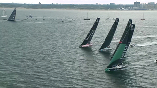 The Teams Depart For The Grand Finale! | VO65 Sprint Stage 3 Start Highlights | The Ocean Race