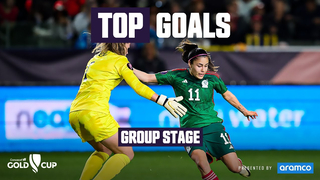 W Gold Cup | Top Goals Group Stage | Presented by Aramco