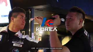 CHAN WOO AHN vs WOONG HEE HAN QUARTER-FINAL, 2023 SOFT DARTS PROFESSIONAL TOUR KOREA 5차
