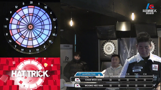 CHAN WOO AHN vs WOONG HEE HAN QUARTER-FINAL, 2023 SOFT DARTS PROFESSIONAL TOUR KOREA 5차