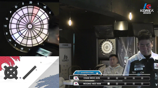 CHAN WOO AHN vs WOONG HEE HAN QUARTER-FINAL, 2023 SOFT DARTS PROFESSIONAL TOUR KOREA 5차