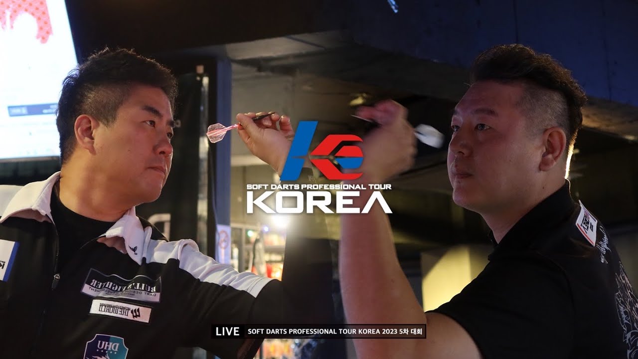 CHAN WOO AHN vs WOONG HEE HAN QUARTER-FINAL, 2023 SOFT DARTS PROFESSIONAL TOUR KOREA 5차
