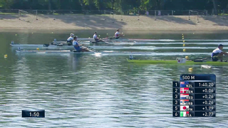 2023 World Rowing Championships - Men's Single Sculls Semifinal - A/B 2 - Olympic Qualification
