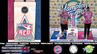 Pena / LaLonde vs Gammon / Gammon - ACO Doubles - Elimination Final - ACO Grand Traverse Major