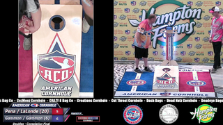 Pena / LaLonde vs Gammon / Gammon - ACO Doubles - Elimination Final - ACO Grand Traverse Major