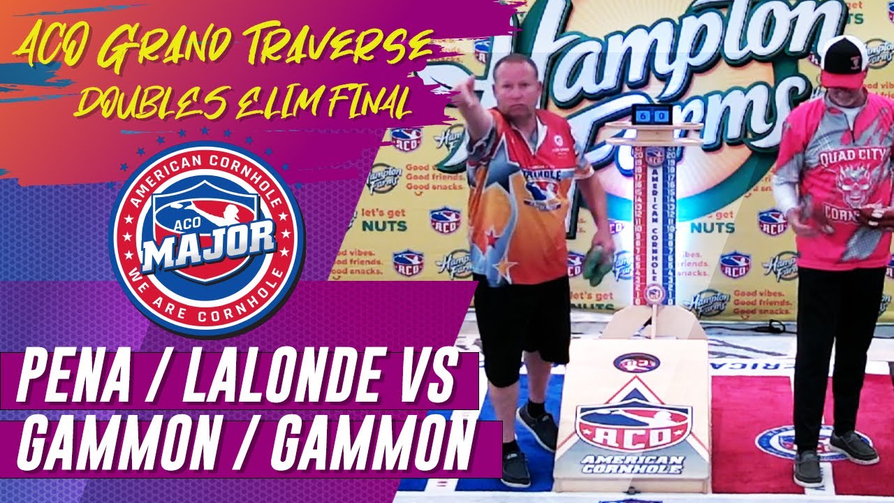 Pena / LaLonde vs Gammon / Gammon - ACO Doubles - Elimination Final - ACO Grand Traverse Major