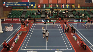 Match point - Bauer / Vercelot vs Anthonisen / Tirtosentono - WD, SF - Welsh Int. 2023