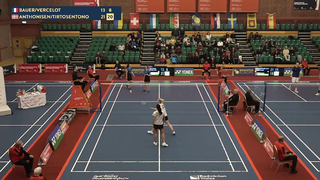 Match point - Bauer / Vercelot vs Anthonisen / Tirtosentono - WD, SF - Welsh Int. 2023