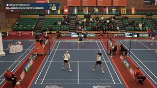 Match point - Bauer / Vercelot vs Anthonisen / Tirtosentono - WD, SF - Welsh Int. 2023