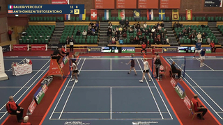 Match point - Bauer / Vercelot vs Anthonisen / Tirtosentono - WD, SF - Welsh Int. 2023